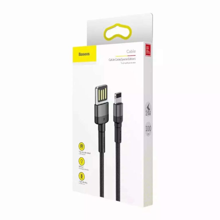 Kabel Baseus Lightning Cafule Series 1M Fast Charging - Gusti Warung Online