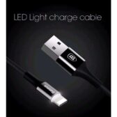 Kabel Baseus Mirror Metal Design with White Indicator Light - Gusti Warung Online