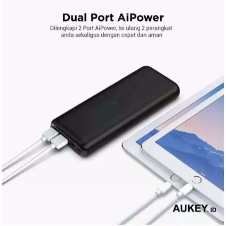 Powerbank Aukey PBXN20 20000mAh - Gusti Warung Online