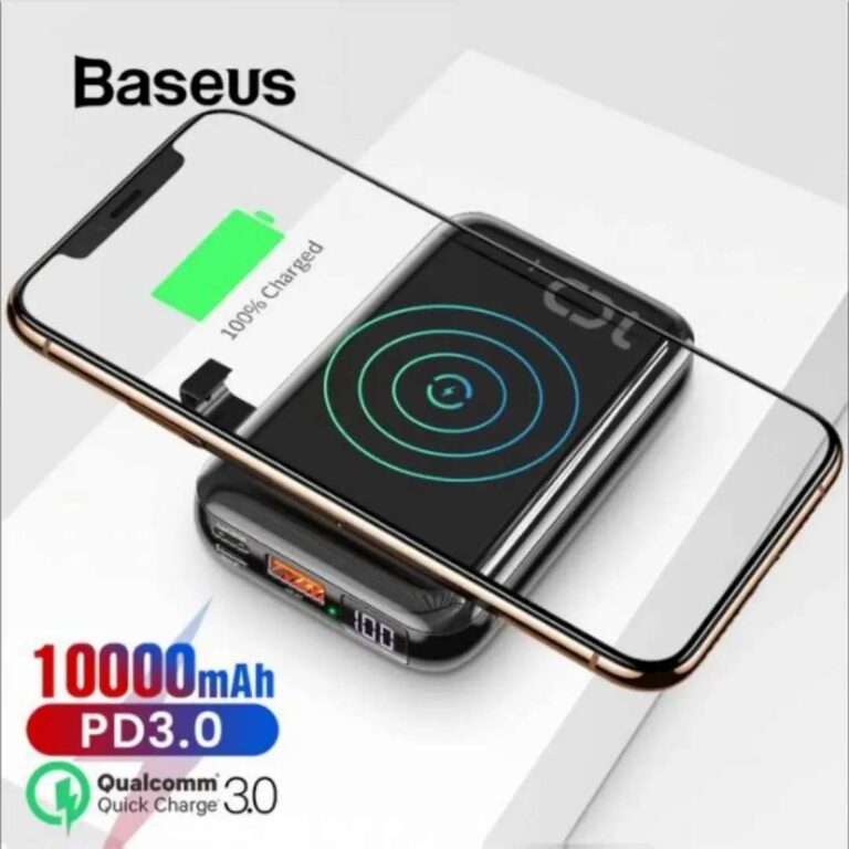 Powerbank Red Edition Baseus 10000mah wireless charging - Gusti Warung Online