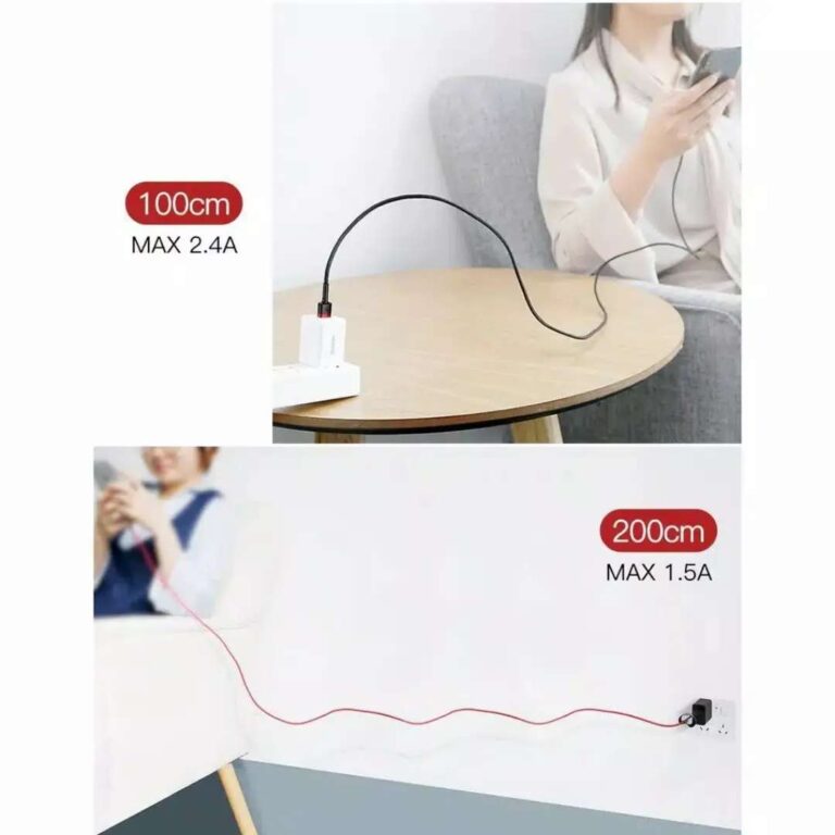 Kabel Charger Baseus Lightning Fast Charging Braided Nylon - Gusti Warung Online